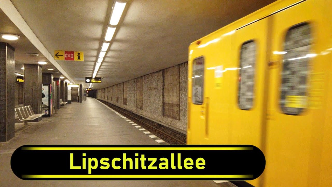 U-Bahn Station Lipschitzallee - Berlin 🇩🇪 - Walkthrough 🚶
