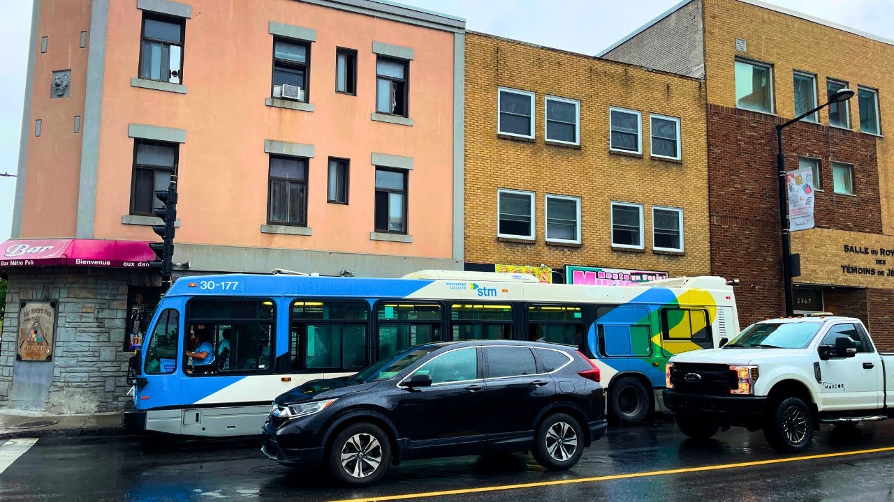 [STM] Trajet de bus sur la ligne 125 Ontario OUEST