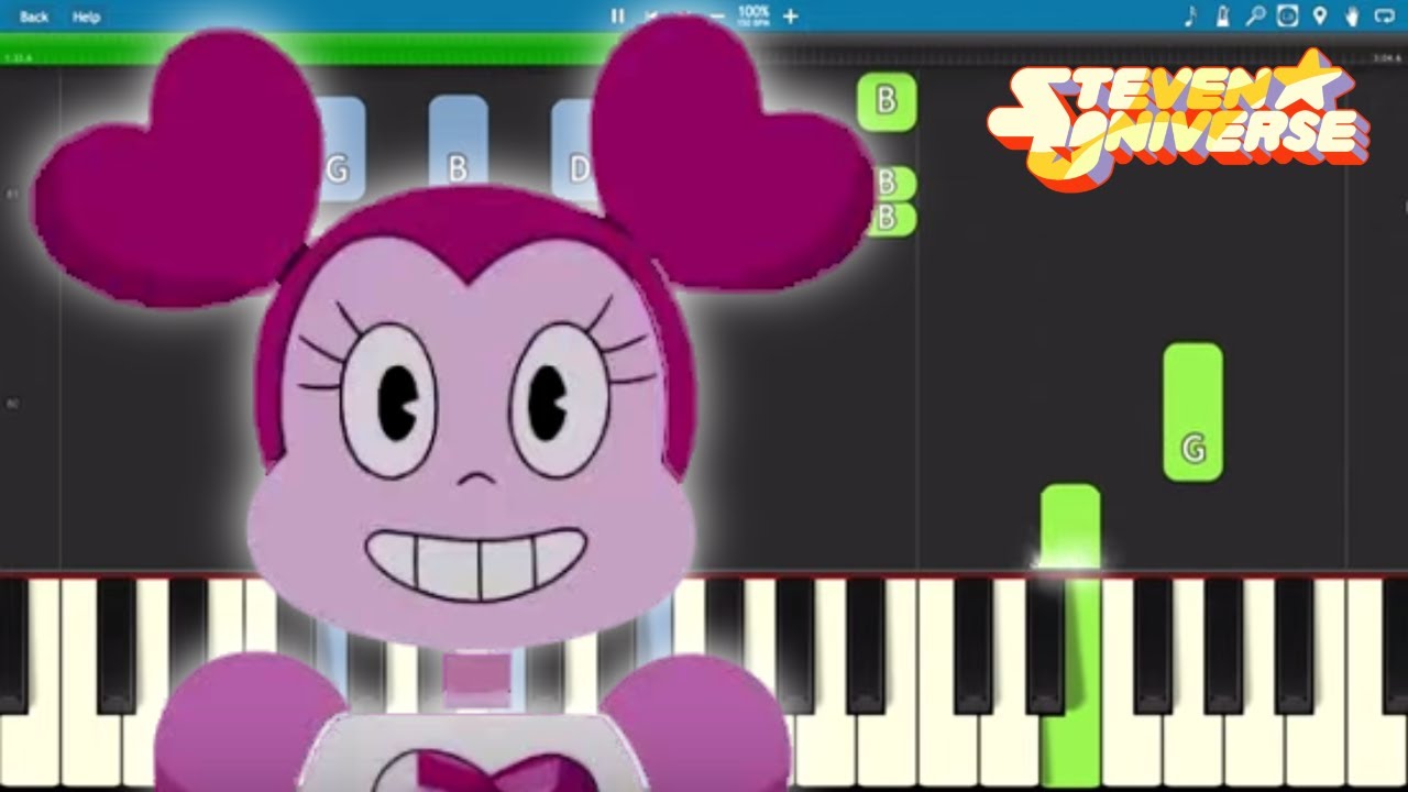 Steven Universe The Movie - Drift Away - Piano Tutorial