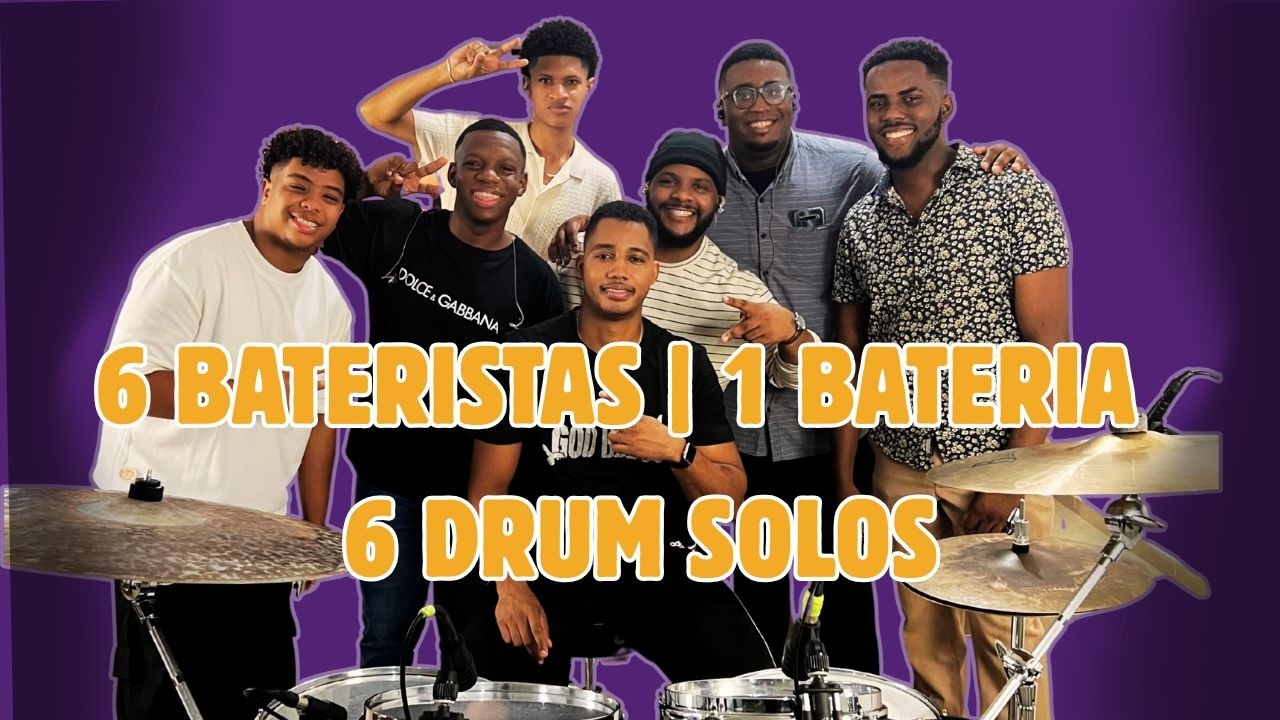 “6 Bateristas | 1 Batería | 6 Drum solos 🔥”