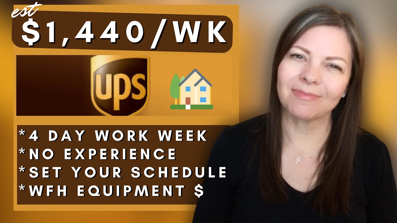 UPS is Hiring Remote plus No Experience Work From Home Jobs 2026