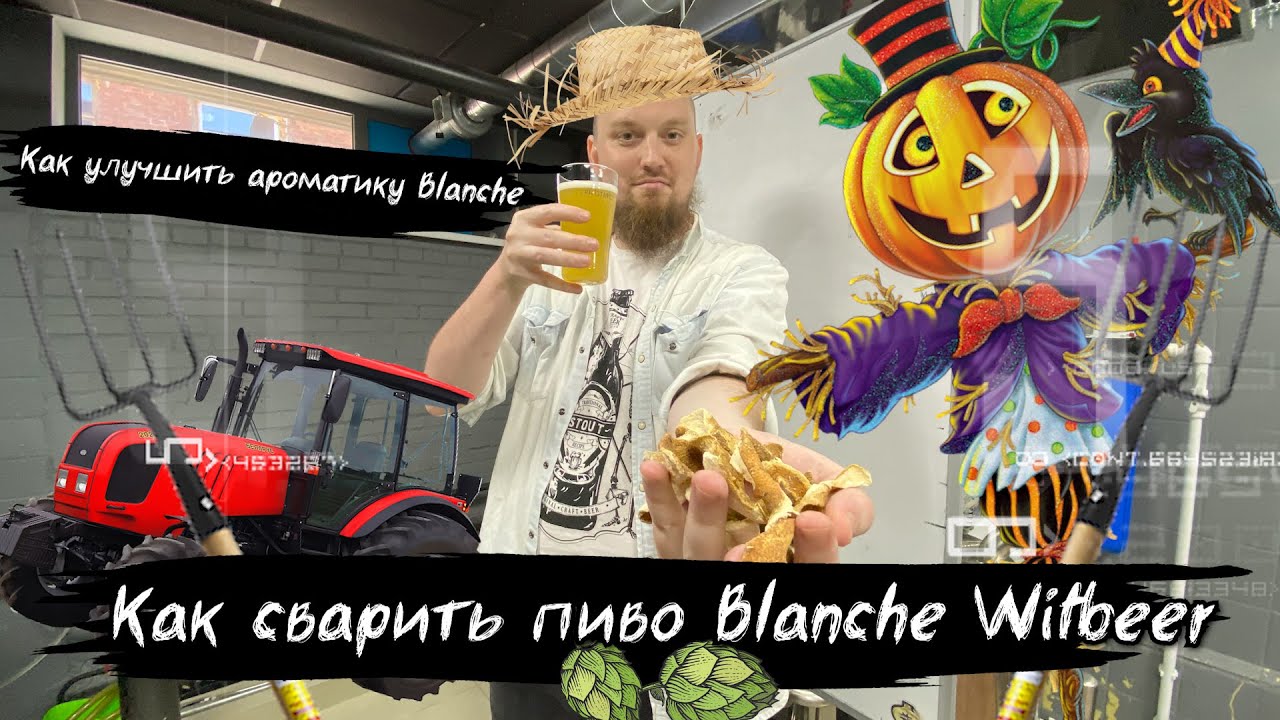 Как сварить пиво Бланш Blanche Witbier как улучшить ароматику