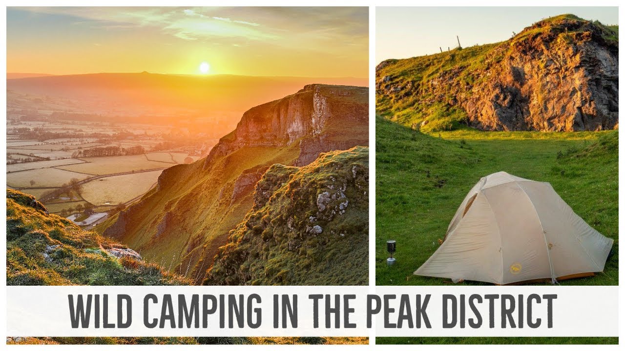 WILD CAMPING IN THE PEAK DISTRICT | MAM TOR / WINNATS PASS