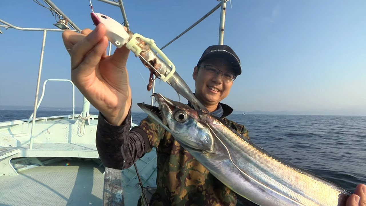 【いつでも釣り気分！】#280  夏の大阪湾でテンヤタチウオ 好みの調子で繊細なアタリをキャッチ！