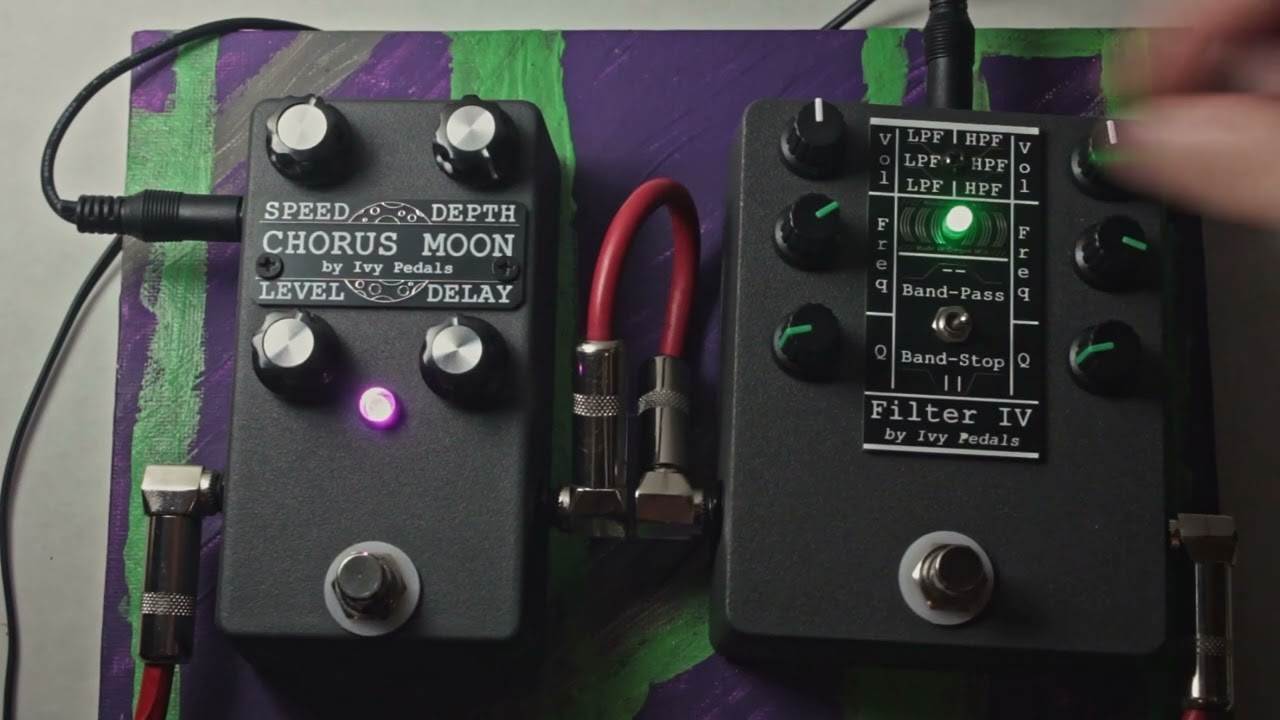Ivy Pedals Filter IV Drum Machine DEMO