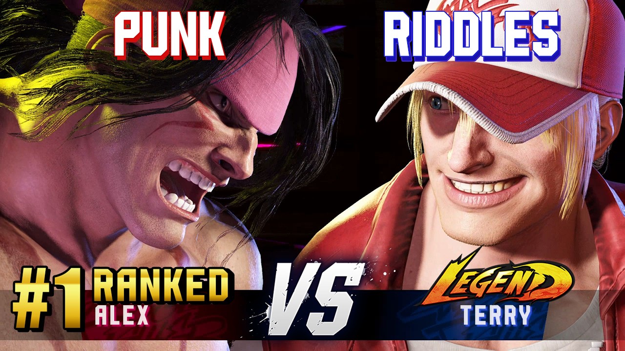 SF6 ▰ PUNK (#1 Ranked Alex) vs RIDDLES (Terry) ▰ High Level Gameplay