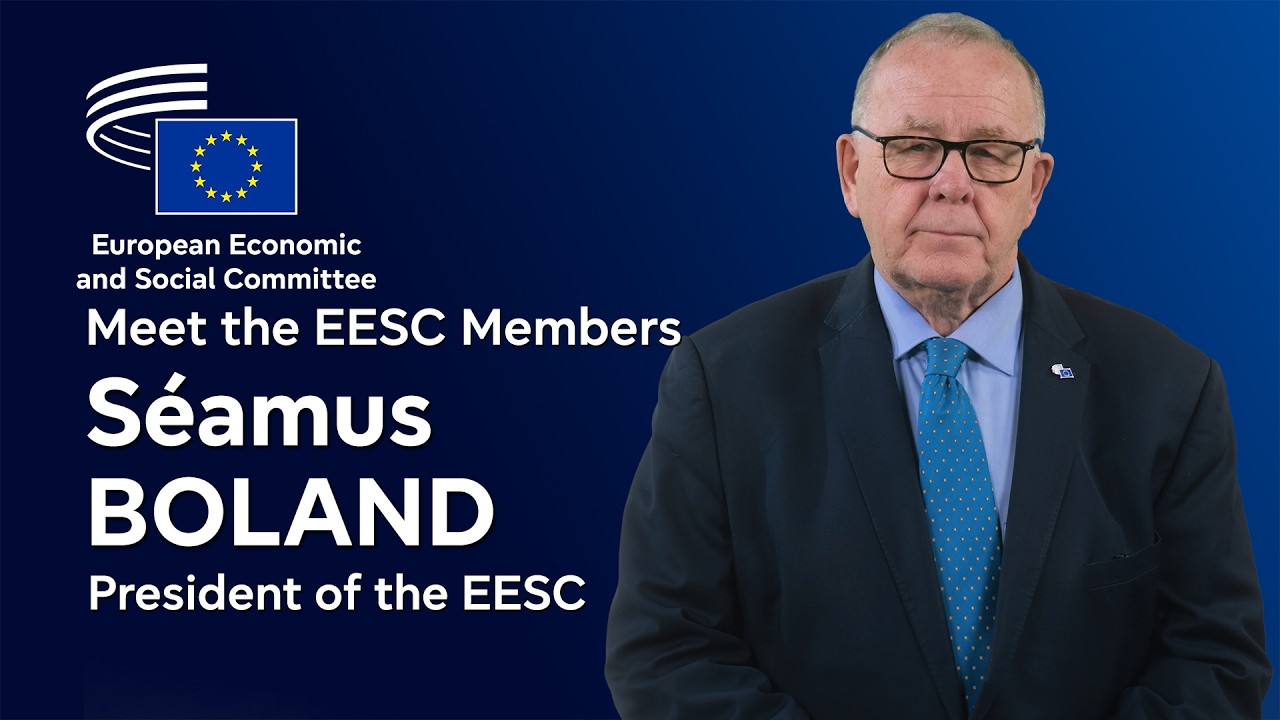 S&eacute;amus Boland, President of the EESC | Meet the EESC Members