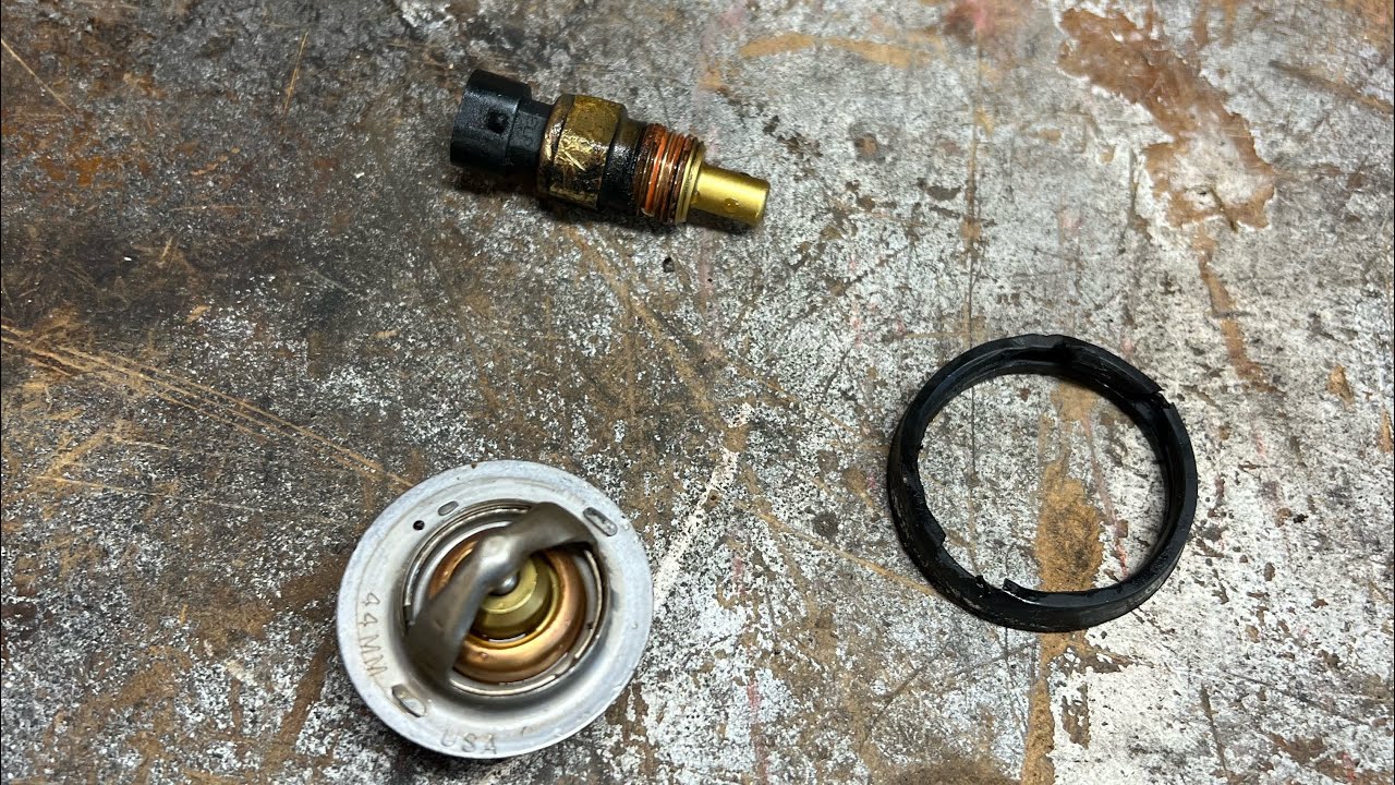 2001 Chevy impala 3.8 temp sensor and thermostat replacement.