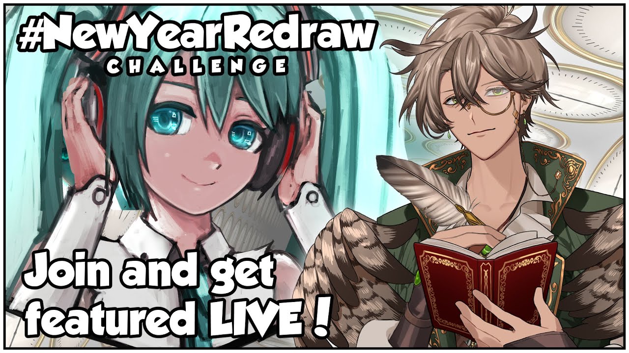 New Year, New Miku #NewYearRedraw