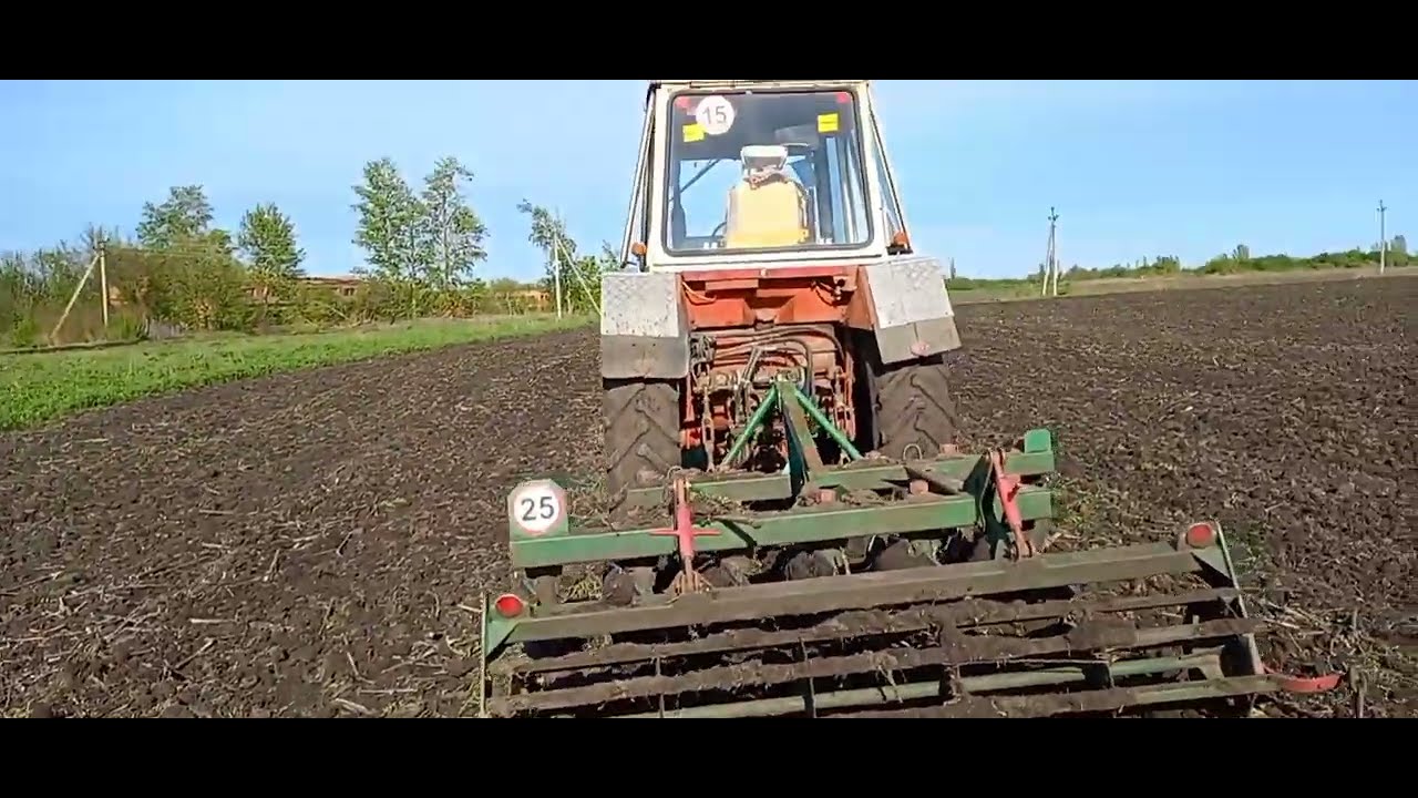 Борона дискова 🔥 ДАН -2.1 трактор ЮМЗ -6🚜