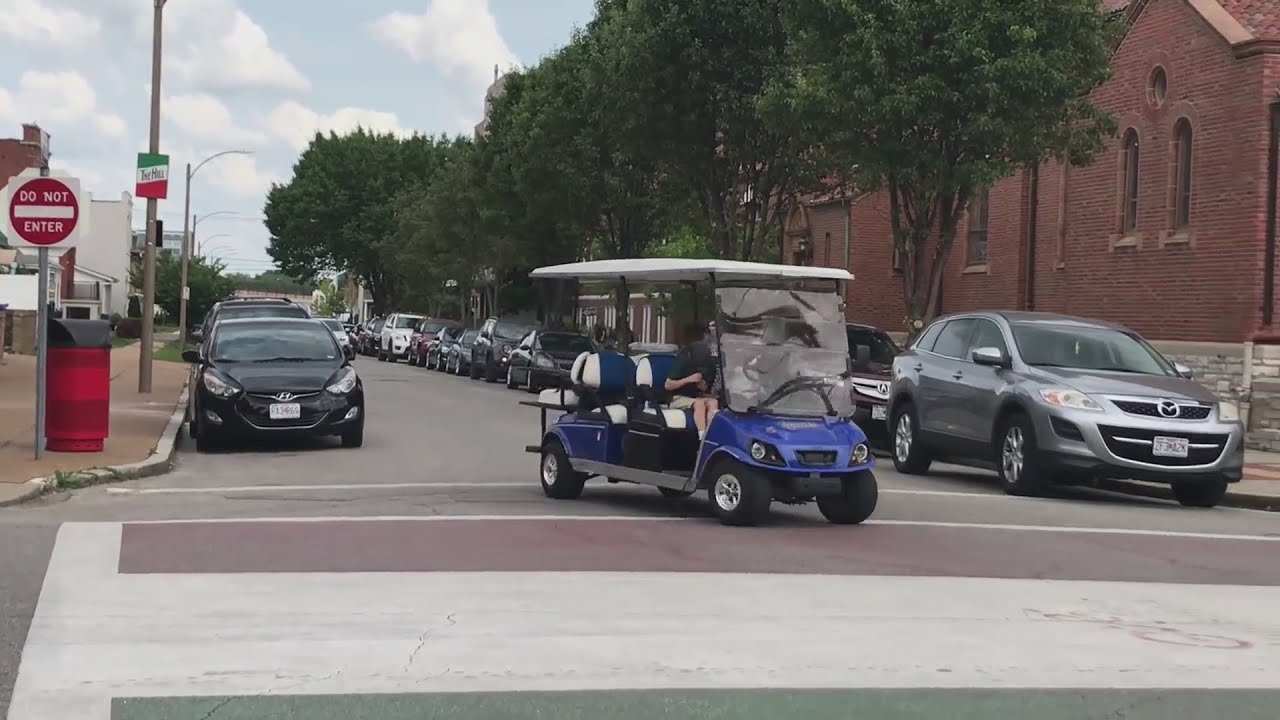 Use of golf carts in St. Louis streets draws complaints