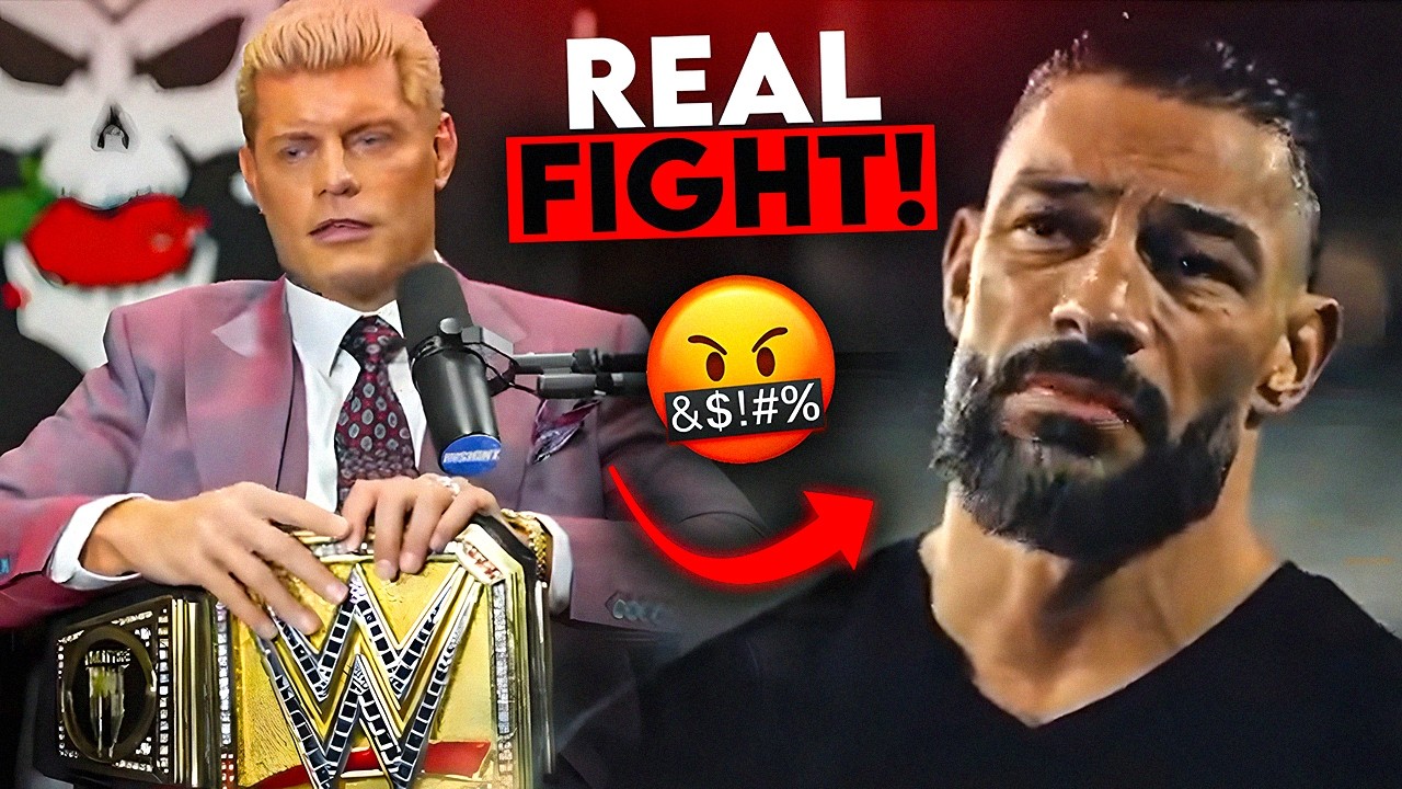 Cody Rhodes EXPOSES *REAL FIGHT* With Roman Reigns 😱🚨! REAL HATE Between Roman Reigns & Cody Rhodes!