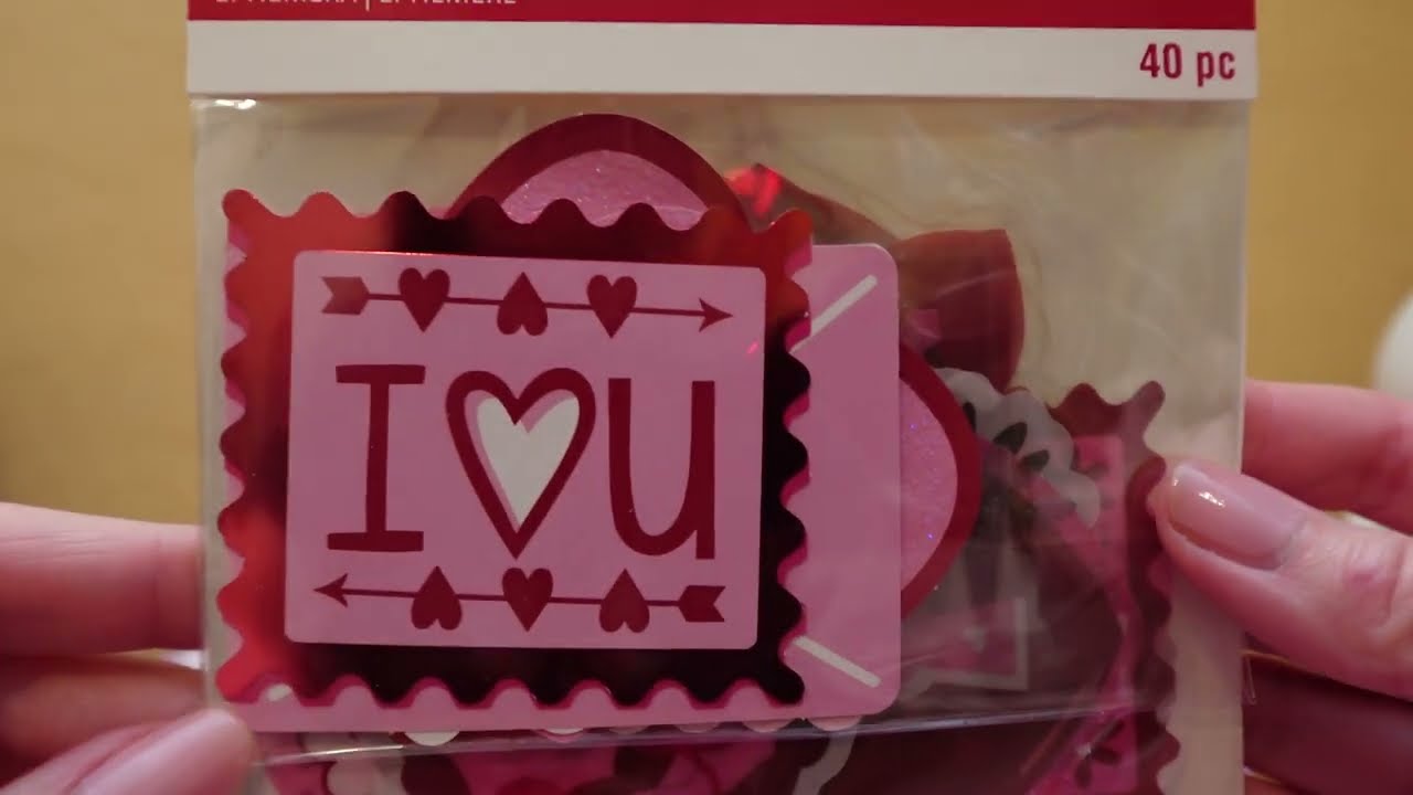 Michael's Haul - Valentine's Papercrafting - Jan. 2026