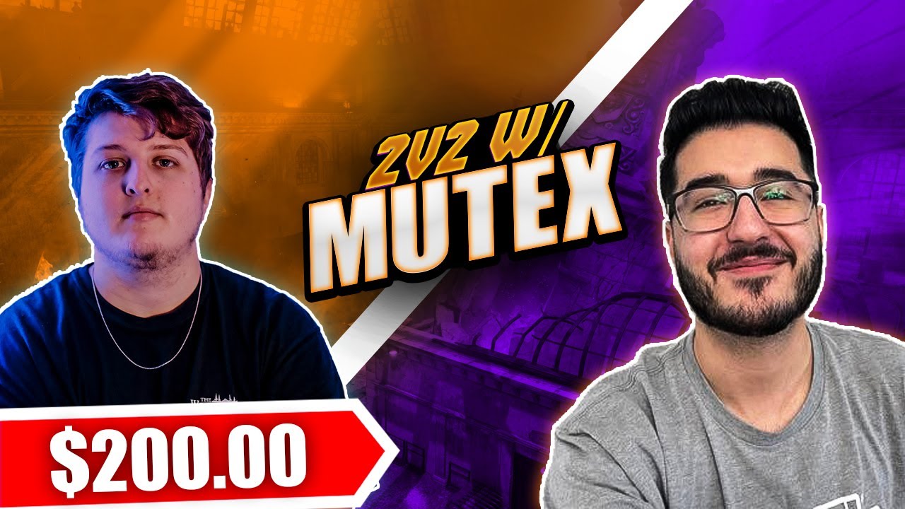 $200 2v2 CALL OF DUTY VANGUARD WAGER! w/ MUTEX PT 2