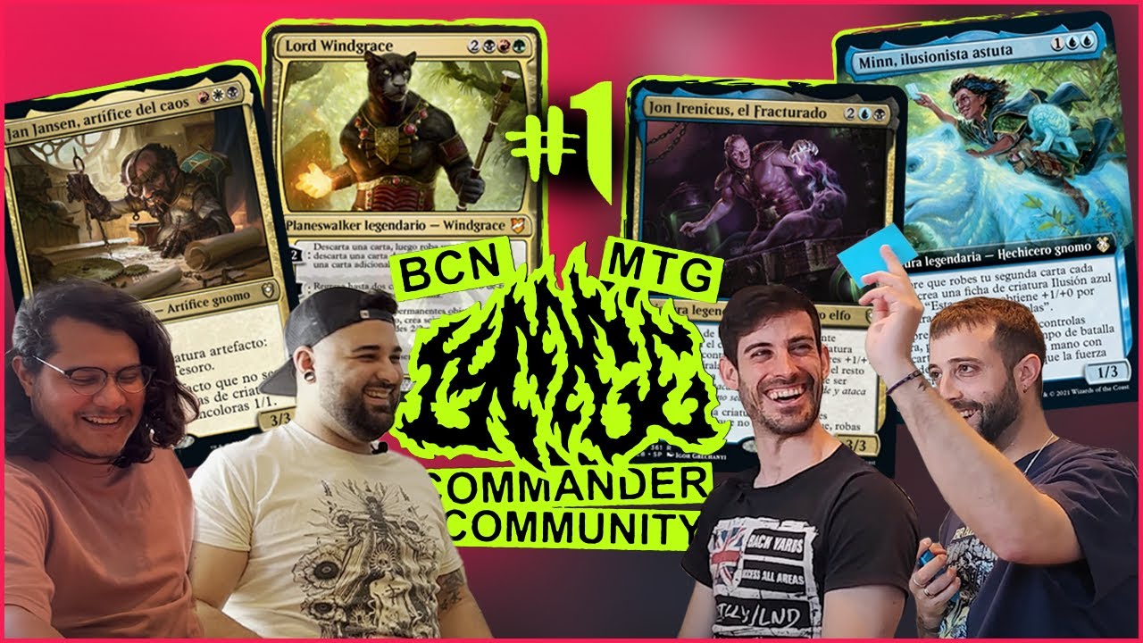 Commander BCN #1 | Jan Jansen vs Lord Windgrace vs Jon Irenicus vs Minn, Wily Illusionist