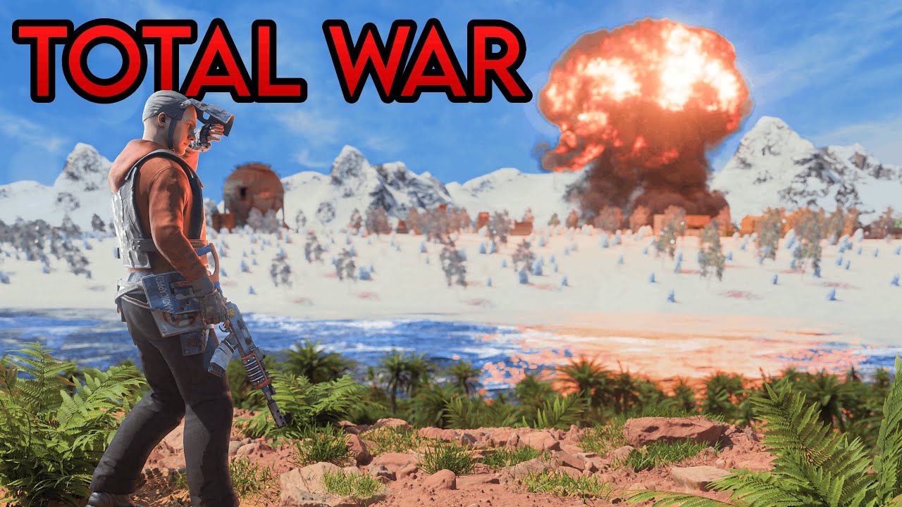 Facing 500 Players In Global Warfare 3 | Rust