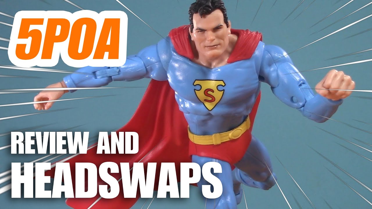 КОМИКСЫ ИЗ ПЕРВОГО СУПЕРМЕНА: ОБМЕН ГОЛОВАМИ! Обзор коллекционной фигурки McFarlane Toys