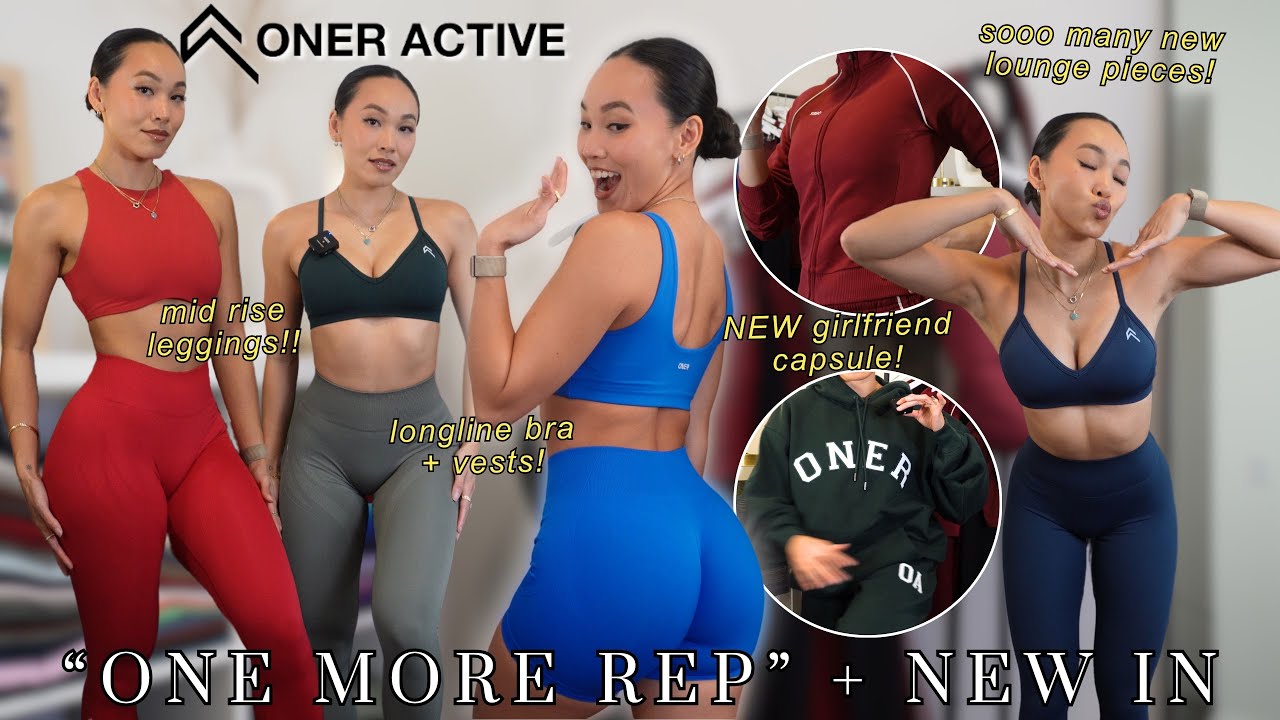 ONER ACTIVE ONE MORE REP + NEW IN | new softmotion, winter loungewear, enhancelift, and more!