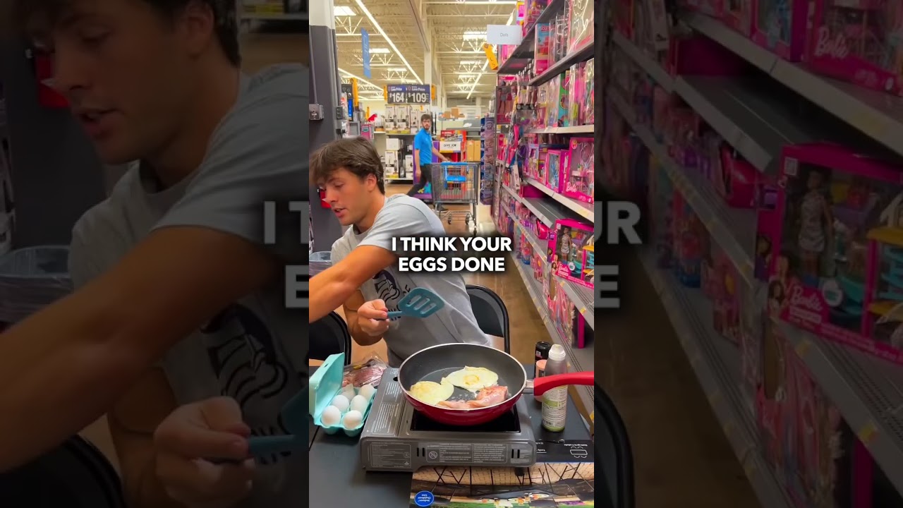 МЫ ПРИГОТОВИЛИ ЕДУ В МАГАЗИНЕ WALMART!