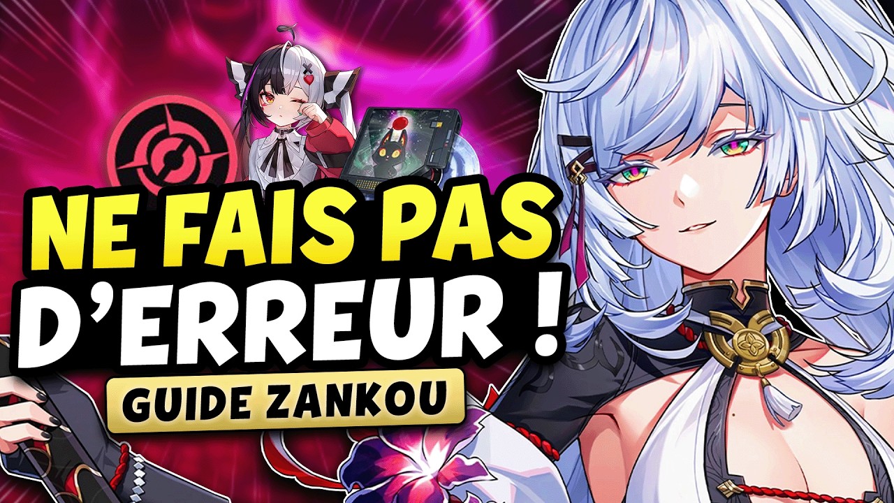 COMPL&Egrave;TEMENT BROKEN si tu fais LE BON BUILD ! | Guide complet Zankou, rotation, &eacute;quipe | NTE