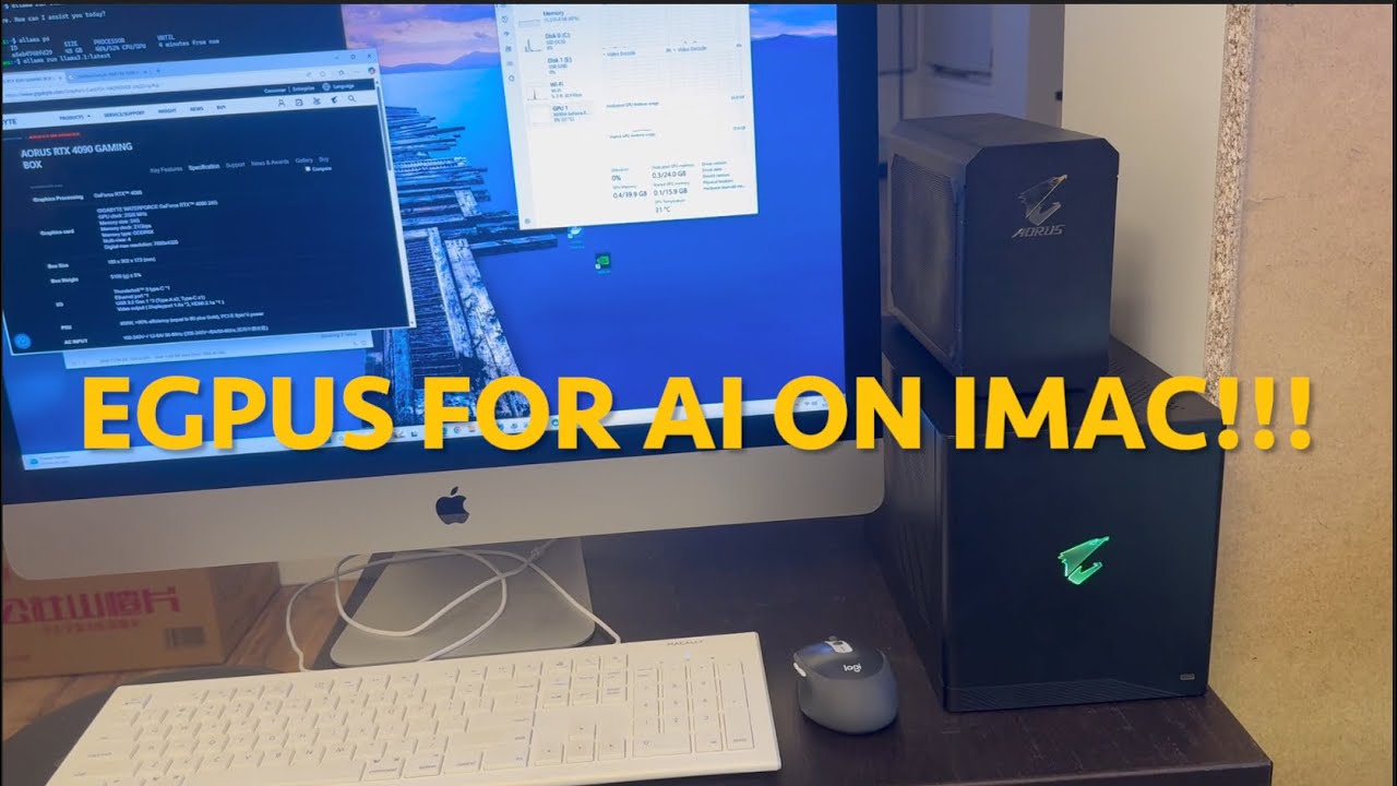 AI on a 2020 iMac (Part 2) - Nvidia eGPUs