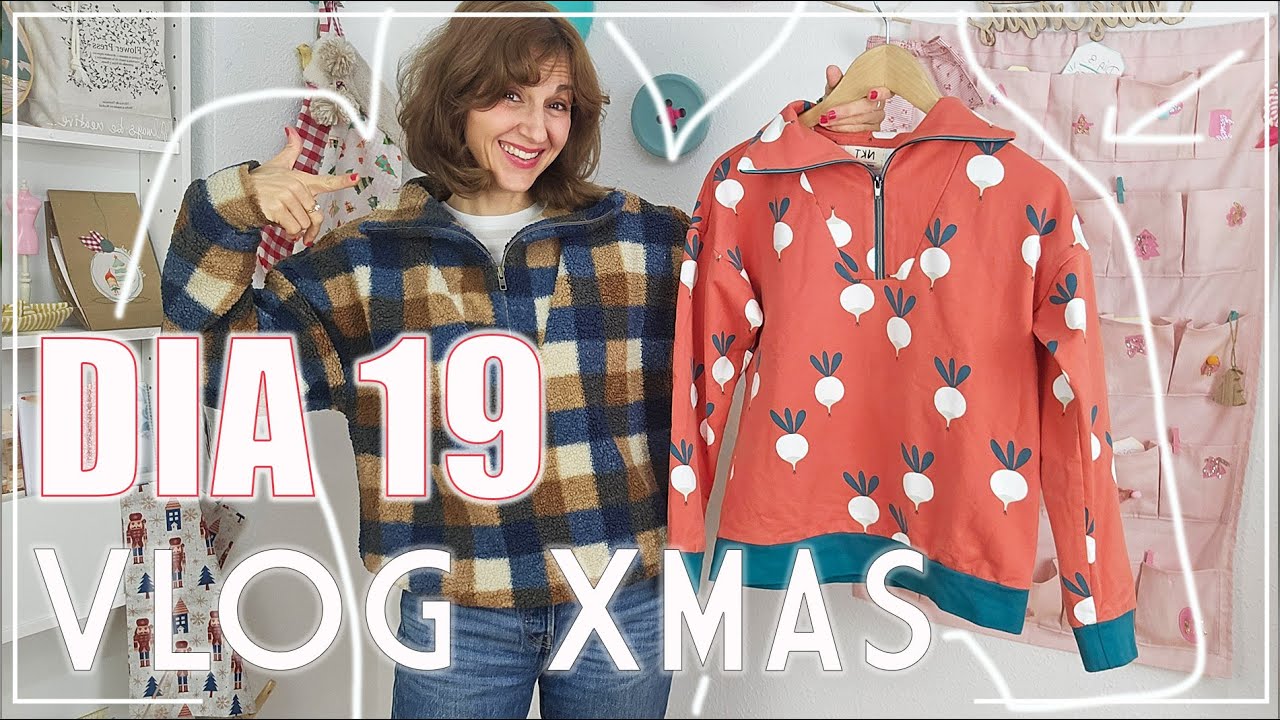 VLOG XMAS Día 19 🎄 Coser Ropa y Decorar la Mesa en Navidad