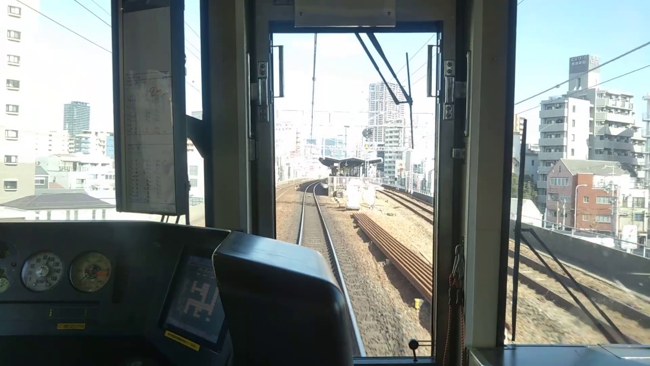 大阪環状線本気の回復運転！最高速度の100キロで環状線内をぶっ飛ばす！
