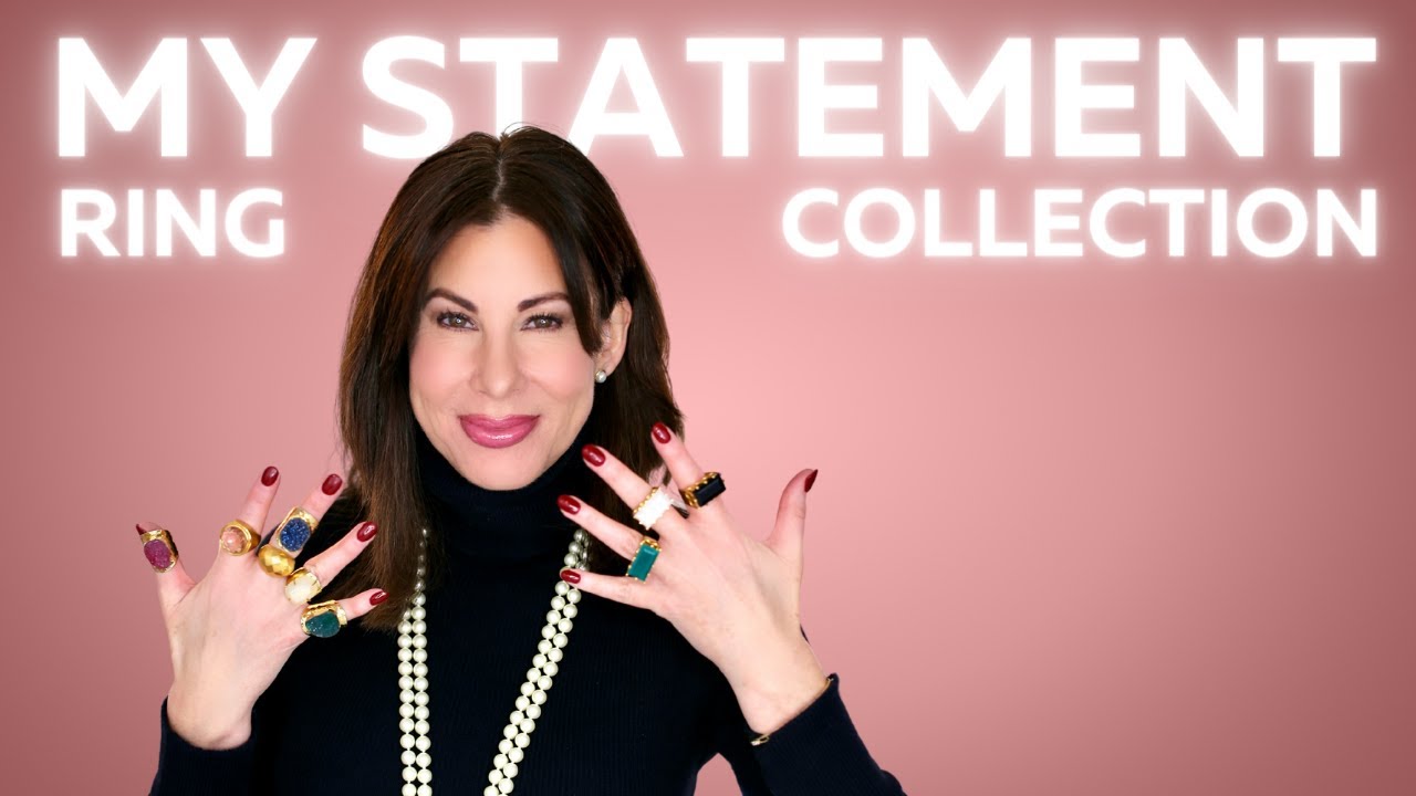 Моя коллекция колец-заявлений | Кольца Дина Дэвидсона и Друзи