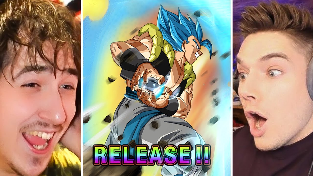 NEW LR Gogeta Blue Dual Summon Battle on Dokkan 9th Anniversary!