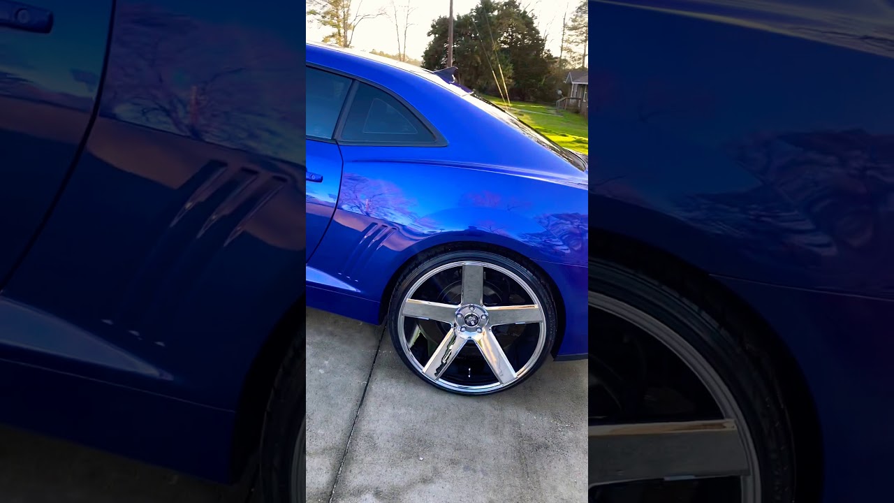 Camaro on 24’s “BlueMoney Gang”