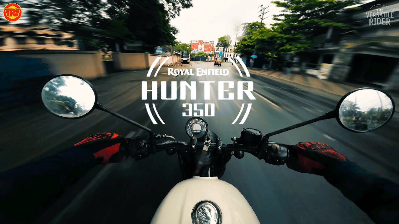 Royal Enfield Hunter 350 | POV Pure Sound 4K Video | Ride #11 | ASMR | DJI OSMO Action 3