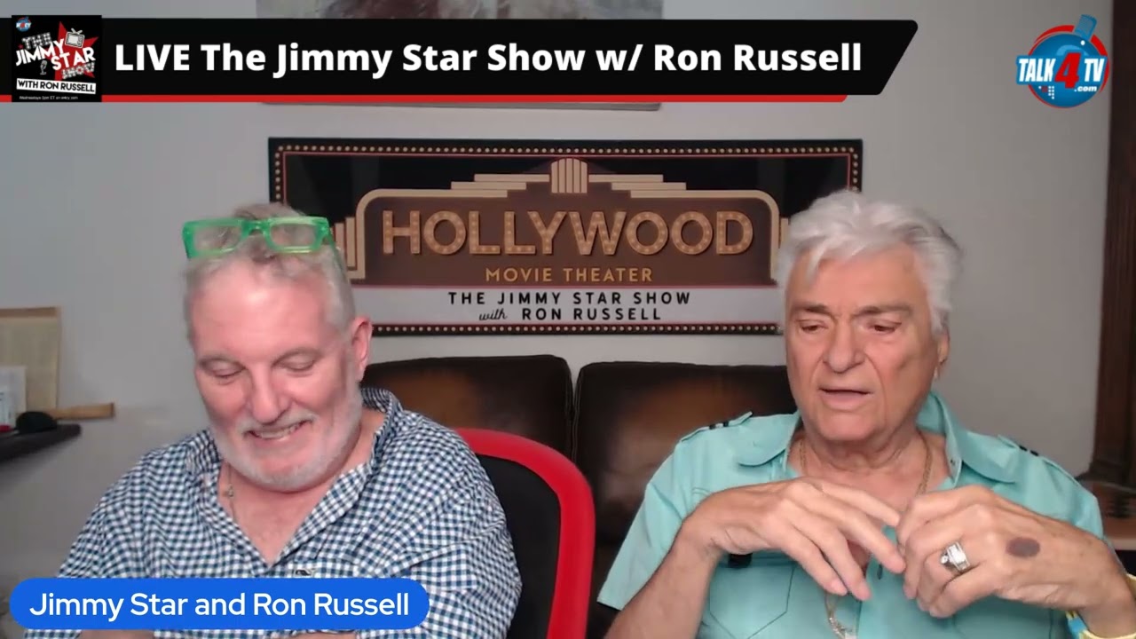 Music and Movies with Jimmy Star & Ron Russell #jimmystarshowwithronrussell #celebrity #hollywood