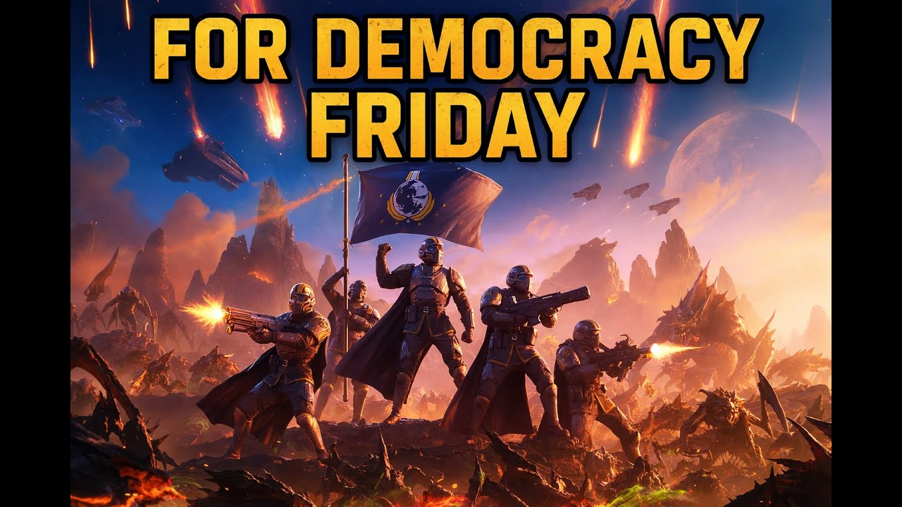 For Democracy Friday. Helldivers 2.