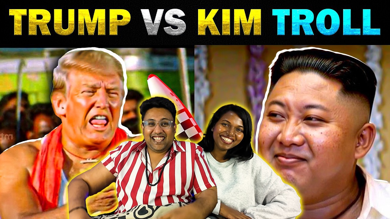 Trump VS Kim Atrocities Reaction 😂 | Ramstk Family@TodayTrending