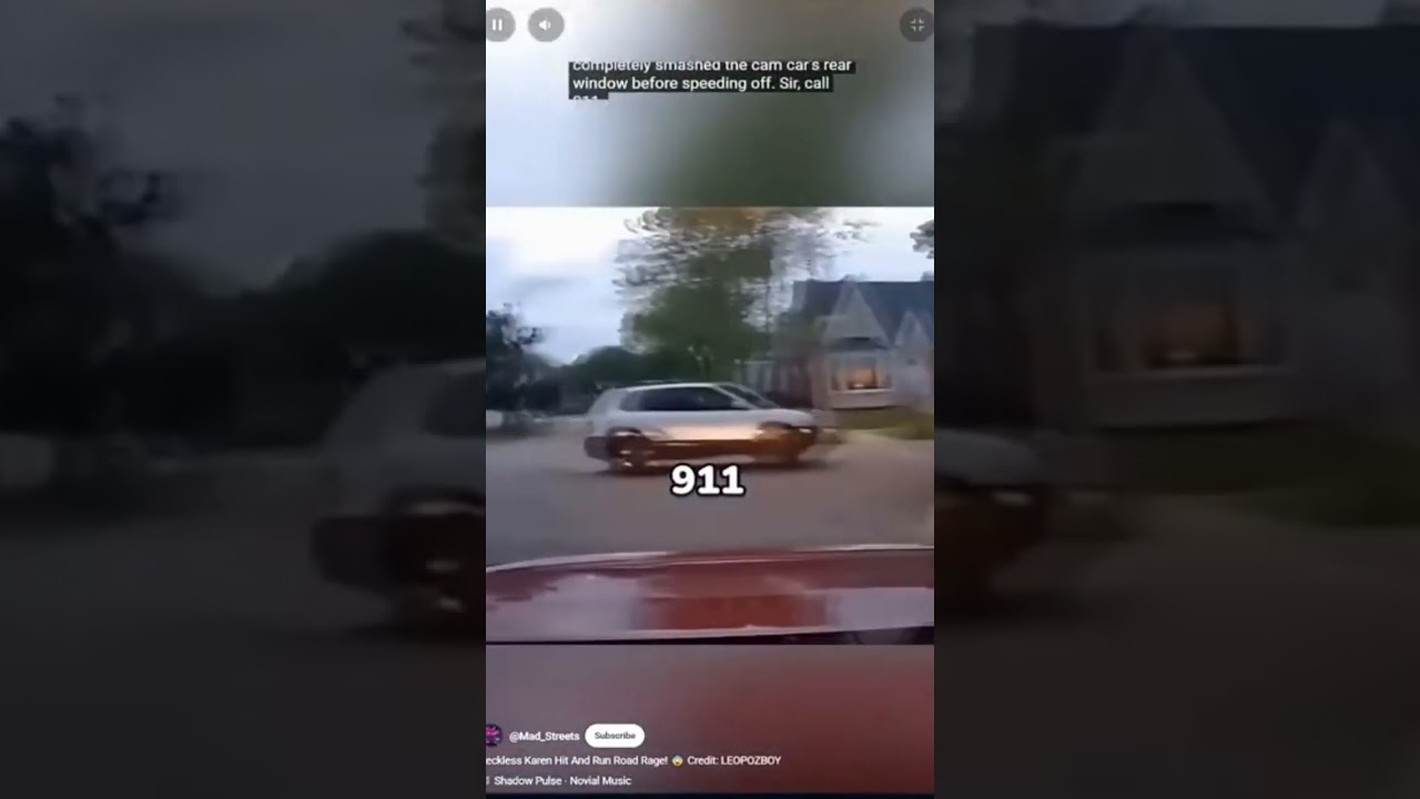 Woman Goes Wild in Road Rage Incident