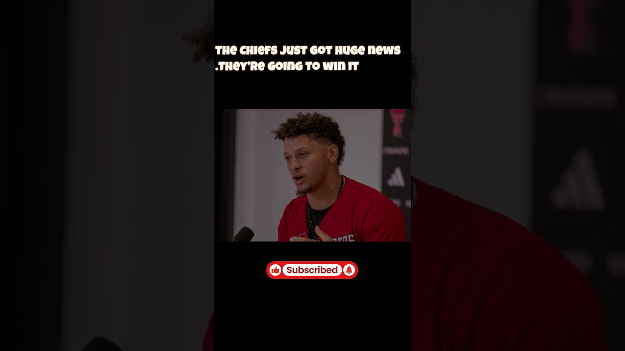 Mahomes Speaks 🚨 Good News Hits Chiefs | Bold Declaration Revealed | NFL 2026 Update