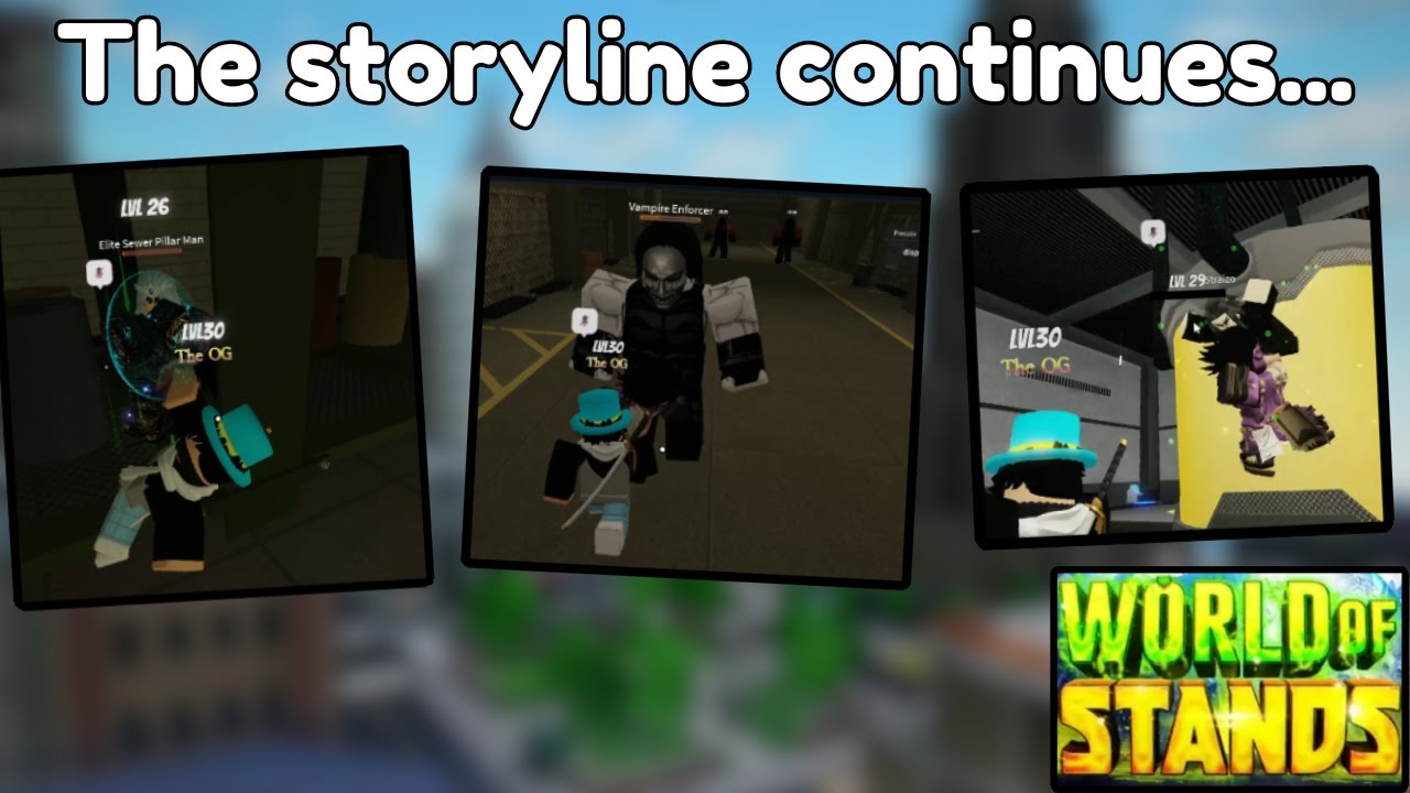 I Completed Part 2 Of The New York Storyline & Obtained New Skins In World Of Stands! | Roblox