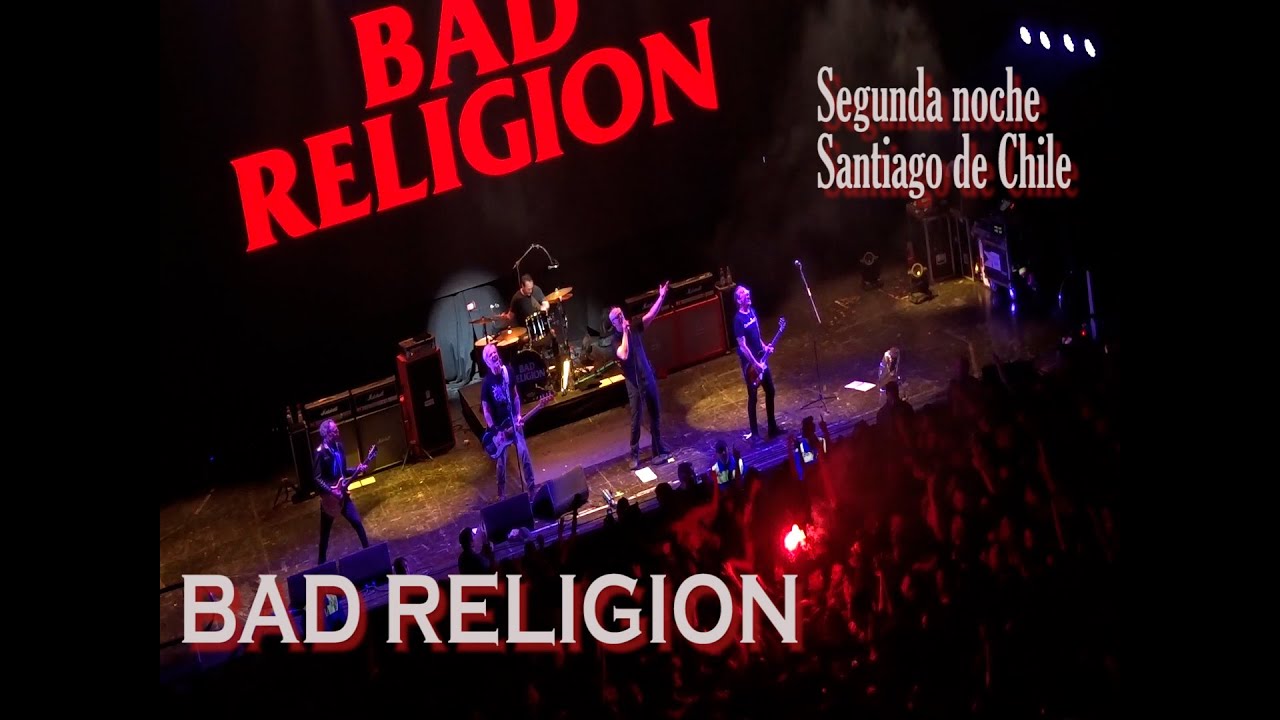 Segunda noche Bad Religion chile 23 full concierto