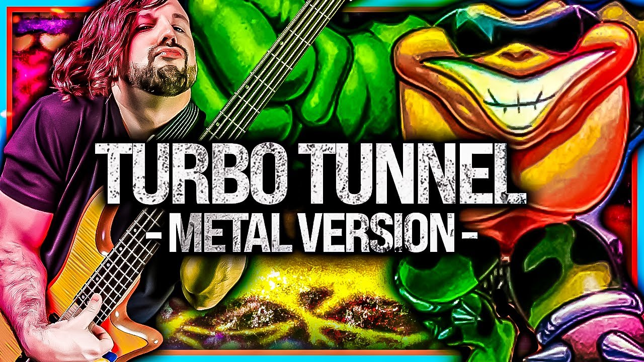 Battletoads - Turbo Tunnel - goes harder 🎵 Metal Version