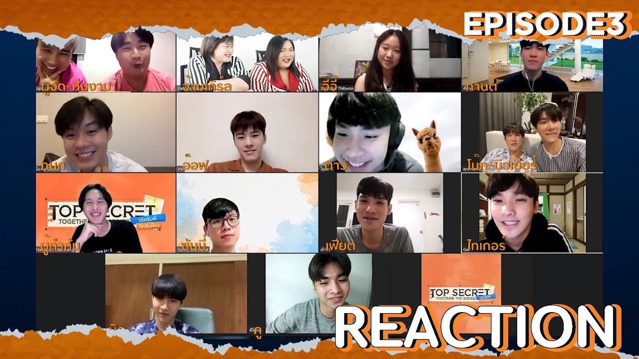 Reaction Top Secret Together Ep.3