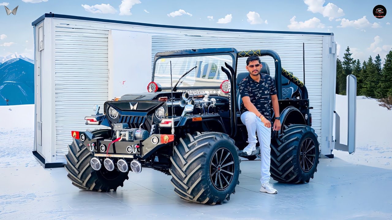 Modified Jeep Is Going To (U.P) @8199061161 Jain Motor’s Jeep