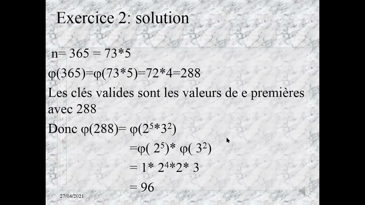 td  cryptographie asymétrique RSA