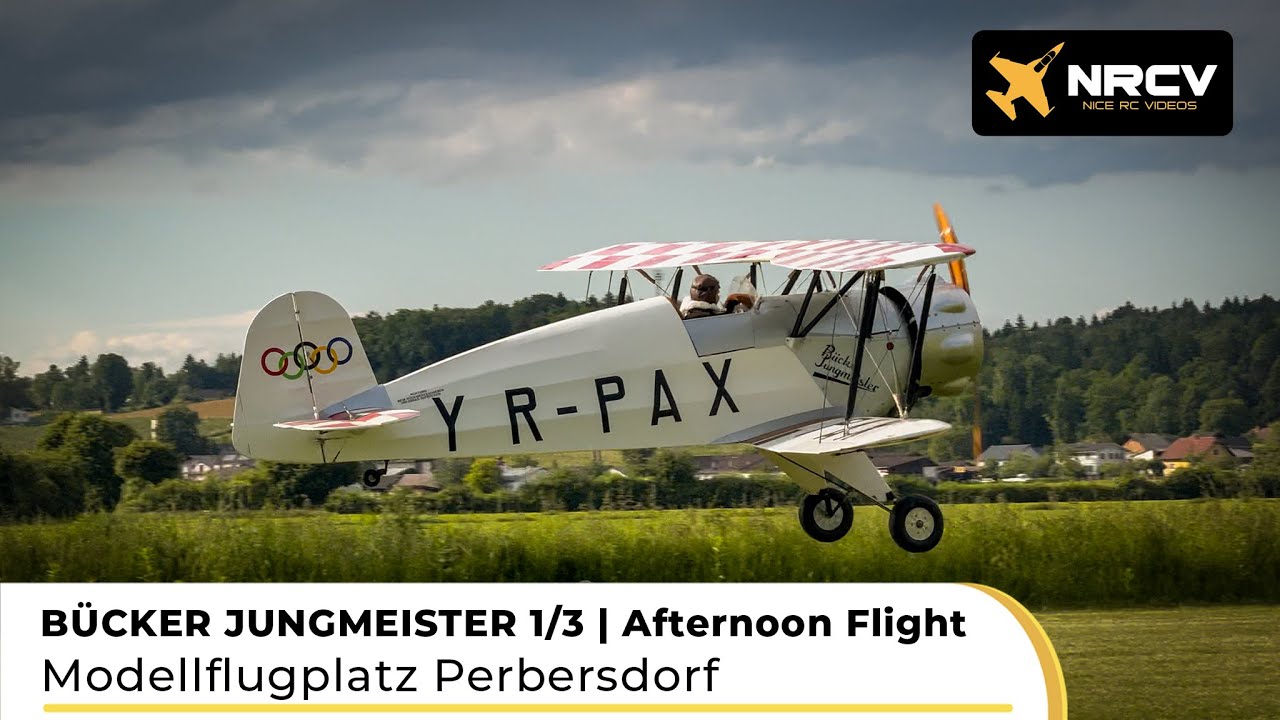 Bücker Jungmeister 1/2.5 | Afternoon Flight | Moki 215ccm  | Pilot: Daniel Kostal