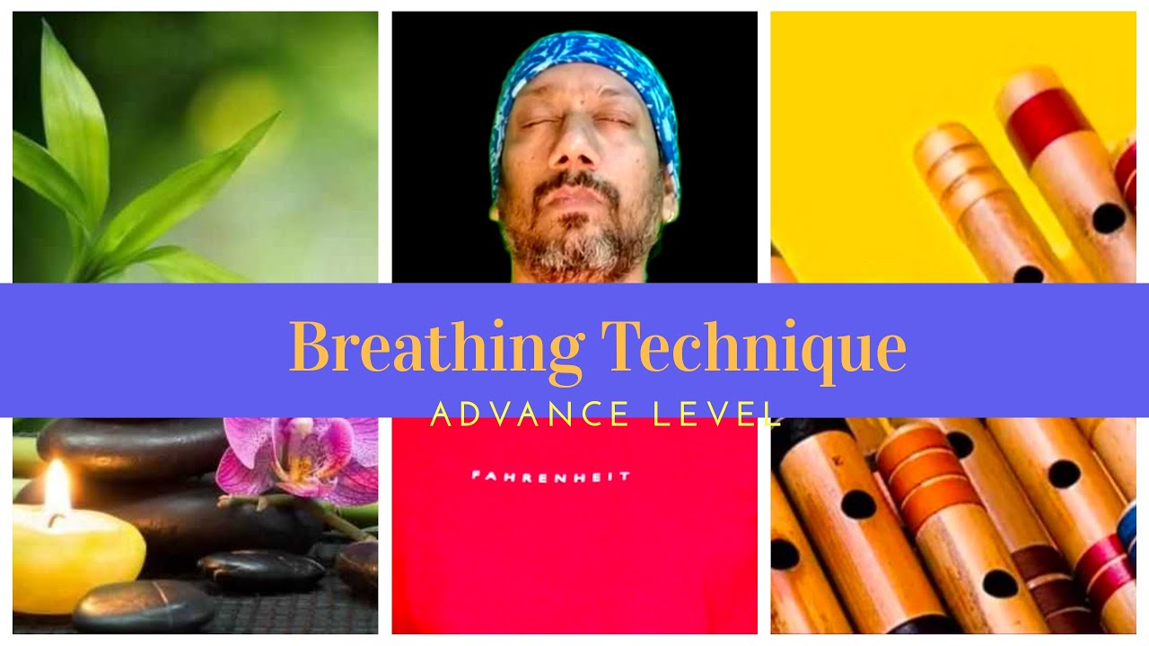 Breathing Technique Advance Level. How to breath while playing flute.