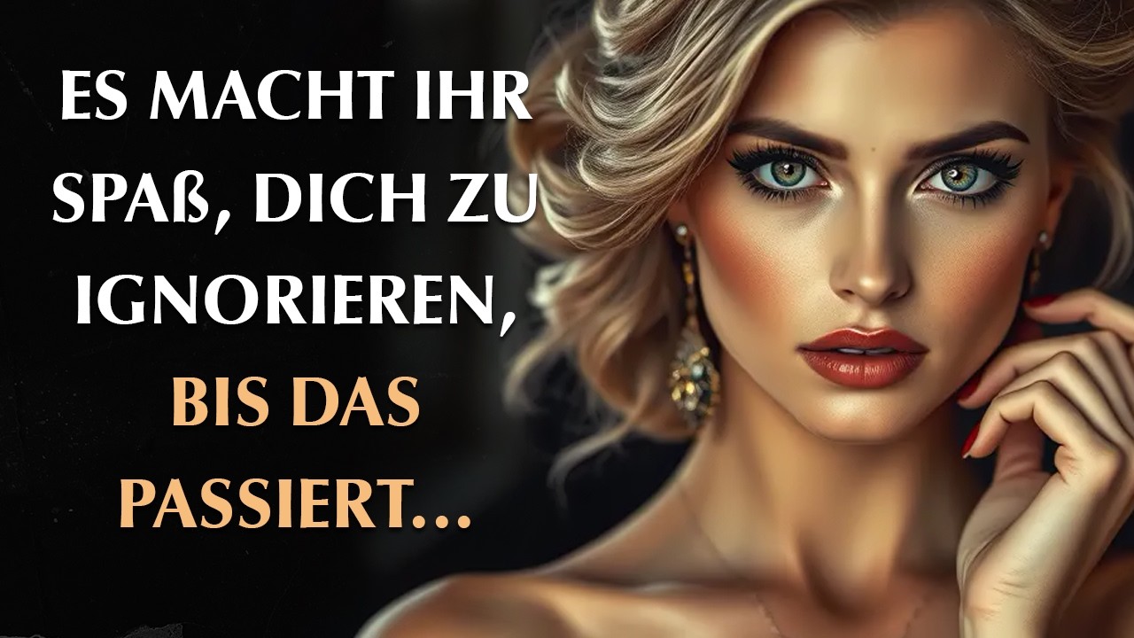 Sie Glaubte, Dich Zu Ignorieren Wäre Spaß, Bis Es Ihr Passierte