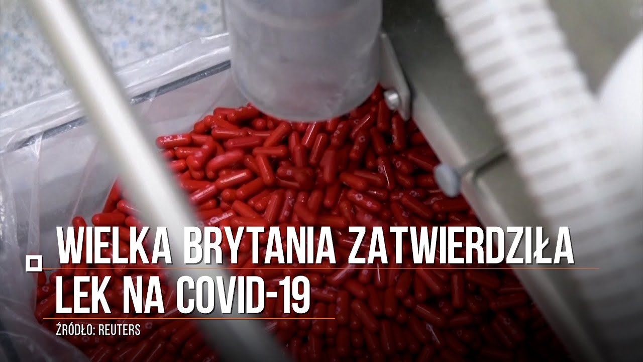Lek na koronawirusa. Wielka Brytania jako pierwszy kraj na świecie zatwierdziła molnupiravir