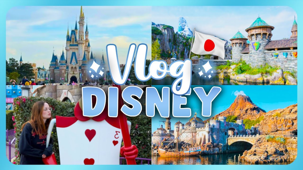 VLOG 📽️ | Mon voyage à Tokyo Disney Resort 🇯🇵✨🏰