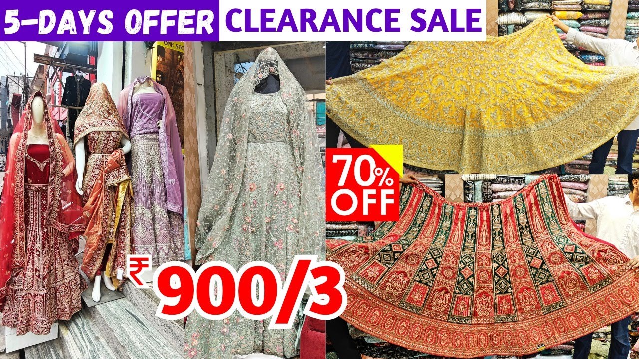 5-Days Mega Offer Clearance Sale Birdal ₹ 1000/4 Pakistani Suits Palazzo Gharara Lehengas Sarees