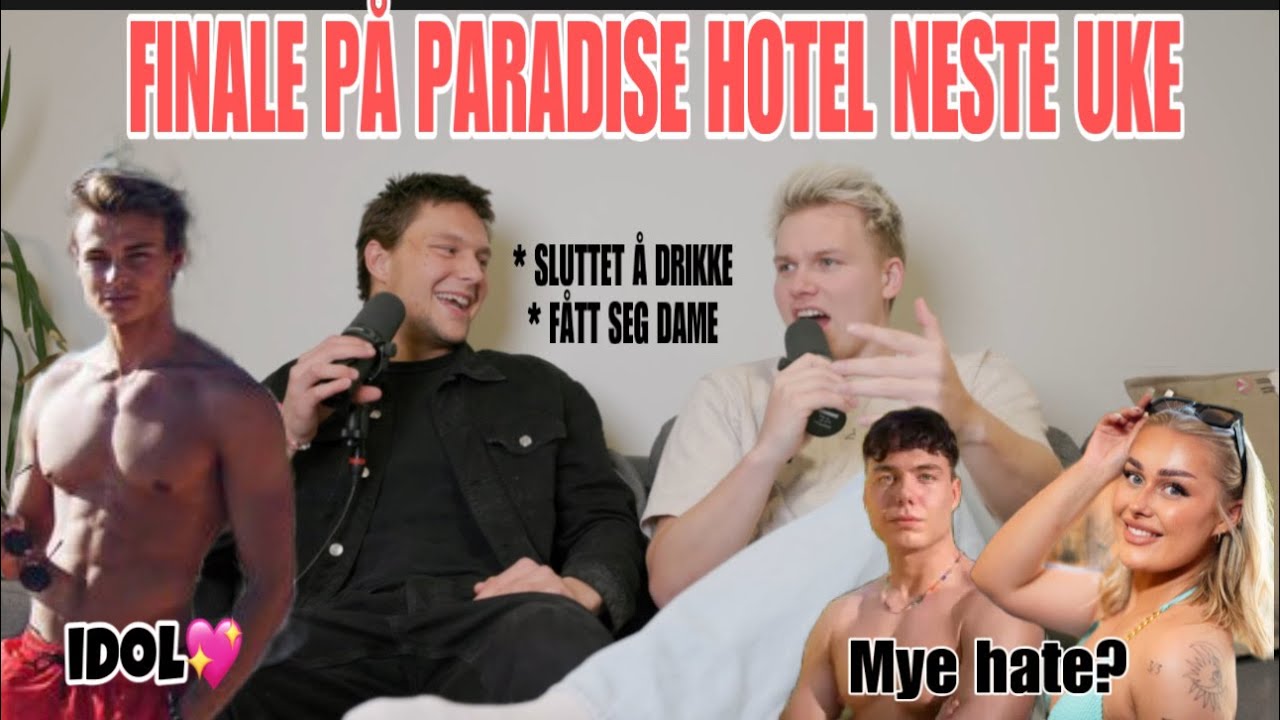Folkets favoritt Emil Vian om damer, alkohol og finale på Paradise Hotel neste uke/Episode 11/110%Gn