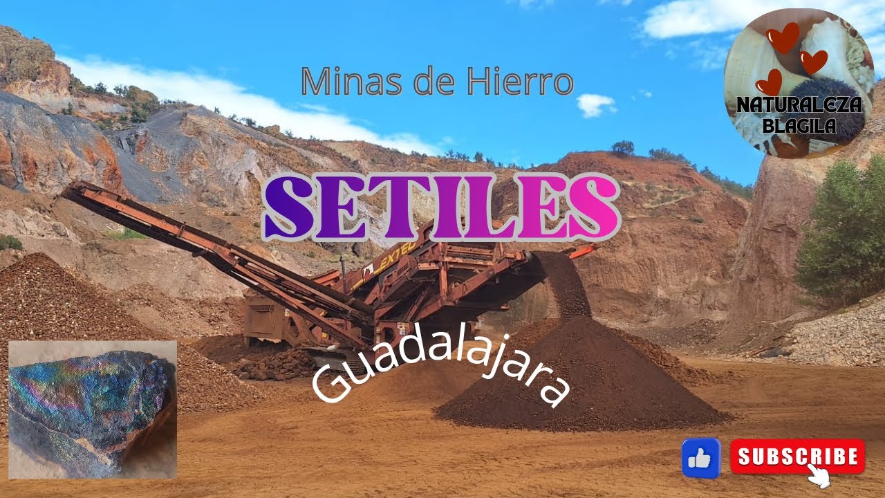 Minas de hierro, Setiles, Guadalajara
